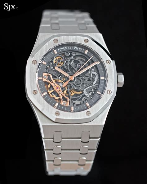 ap skeleton watch replica|audemars piguet royal oak open worked skeleton.